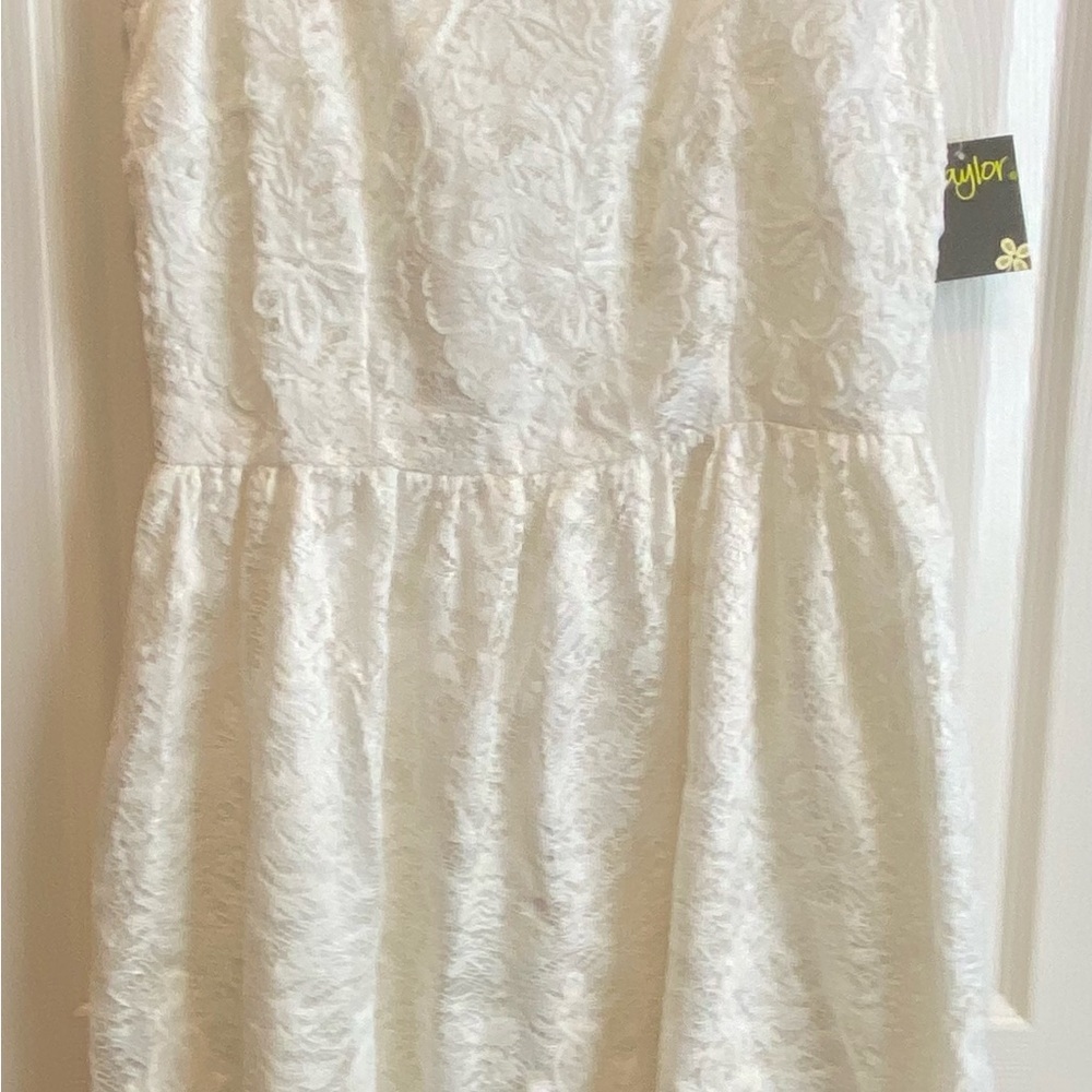Stylish Ivory Lace Dress. Bridal. Bachelorette. Easter.